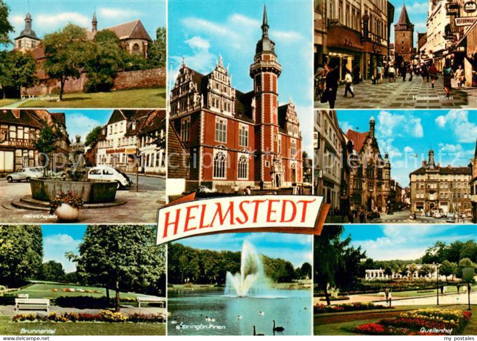 73615489 Helmstedt St Marienberg Heinrichsplatz Brunnental Springbrunnen Quellen - Helmstedt