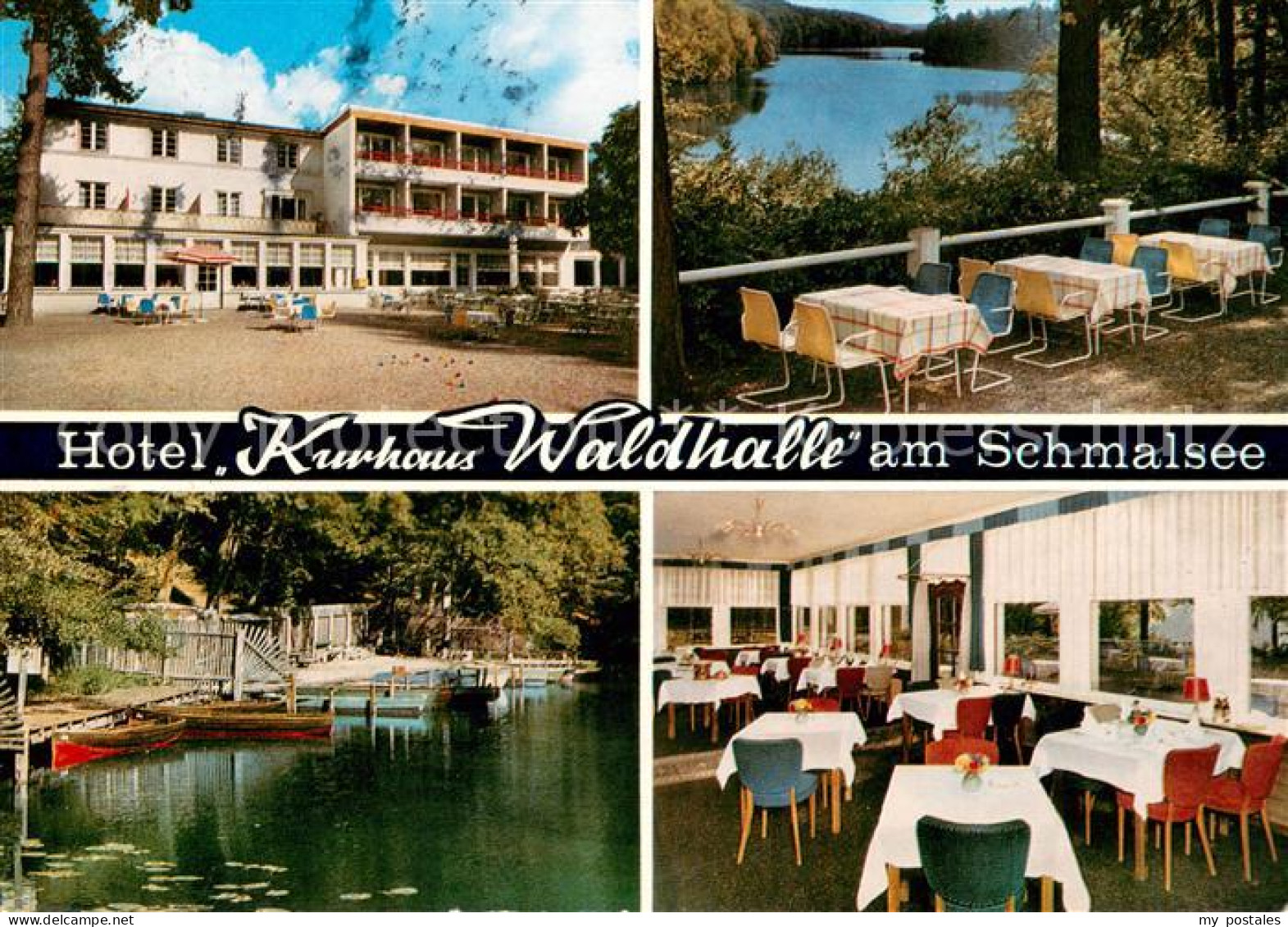 73615359 Moelln Lauenburg Hotel Kurhaus Waldhalle Am Schmalsee Terrasse Gaststub - Moelln