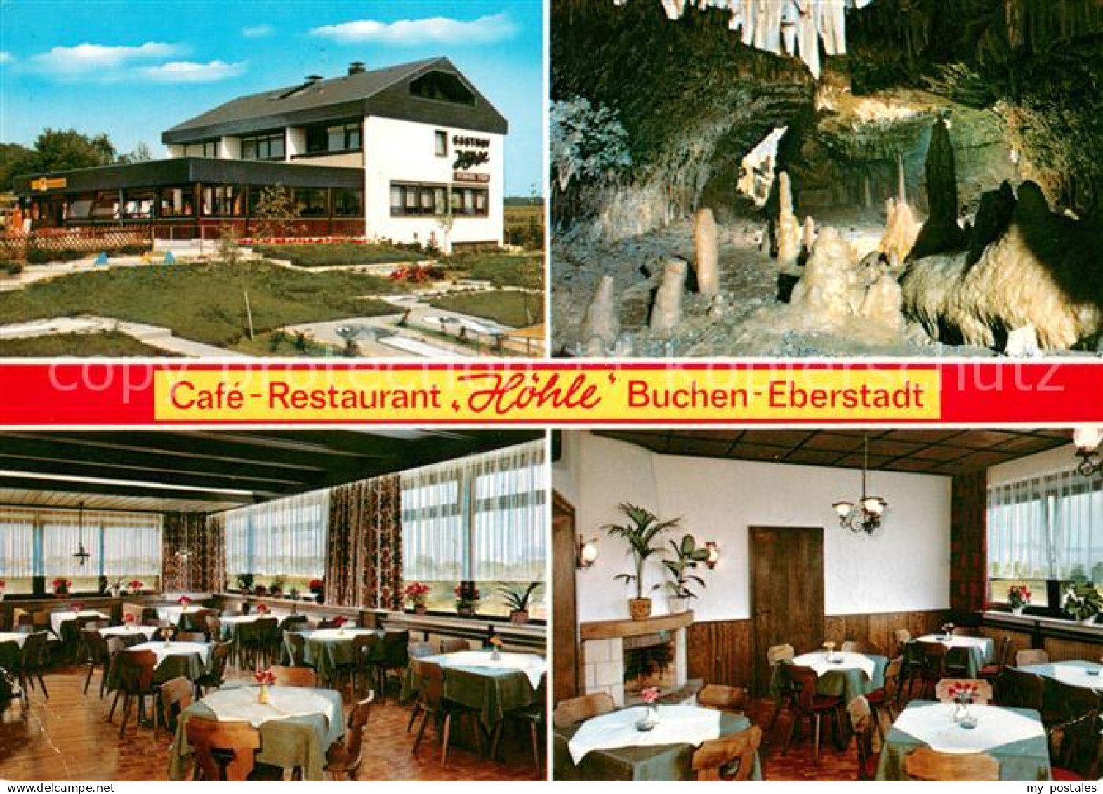 73615245 Eberstadt Baden Cafe Restaurant Hoehle Gastraeume Eberstadt Baden - Buchen