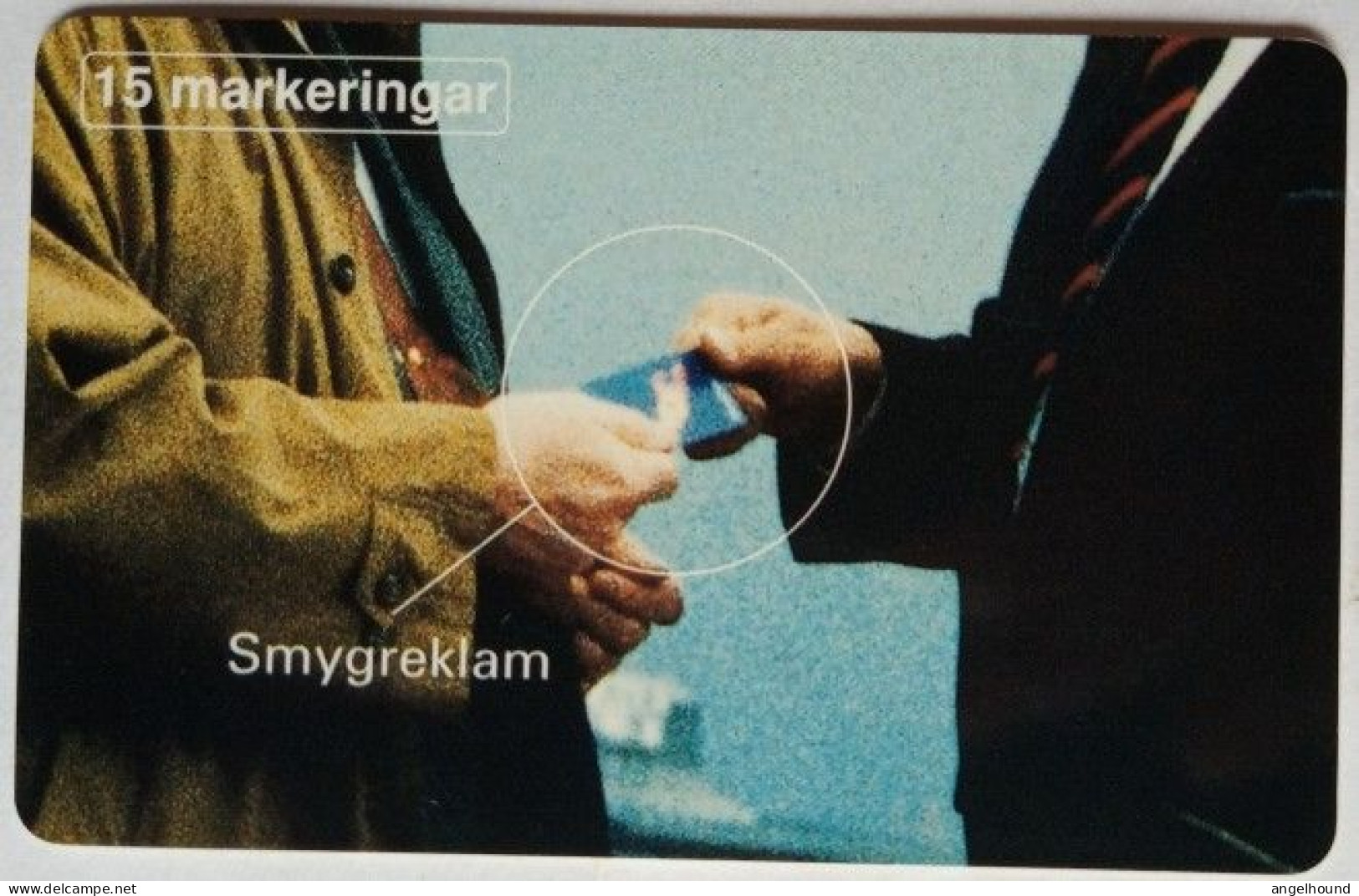 Sweden Mk 15 MINT Chip Card - Smygreklam I - Sweden
