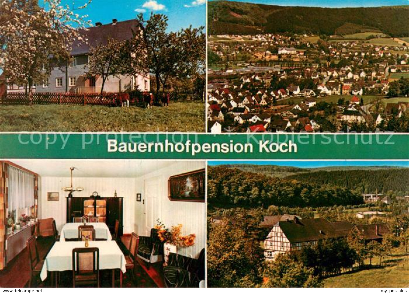 73614890 Oeventrop Bauernhofpension Koch Gaststube Panorama Oeventrop - Arnsberg