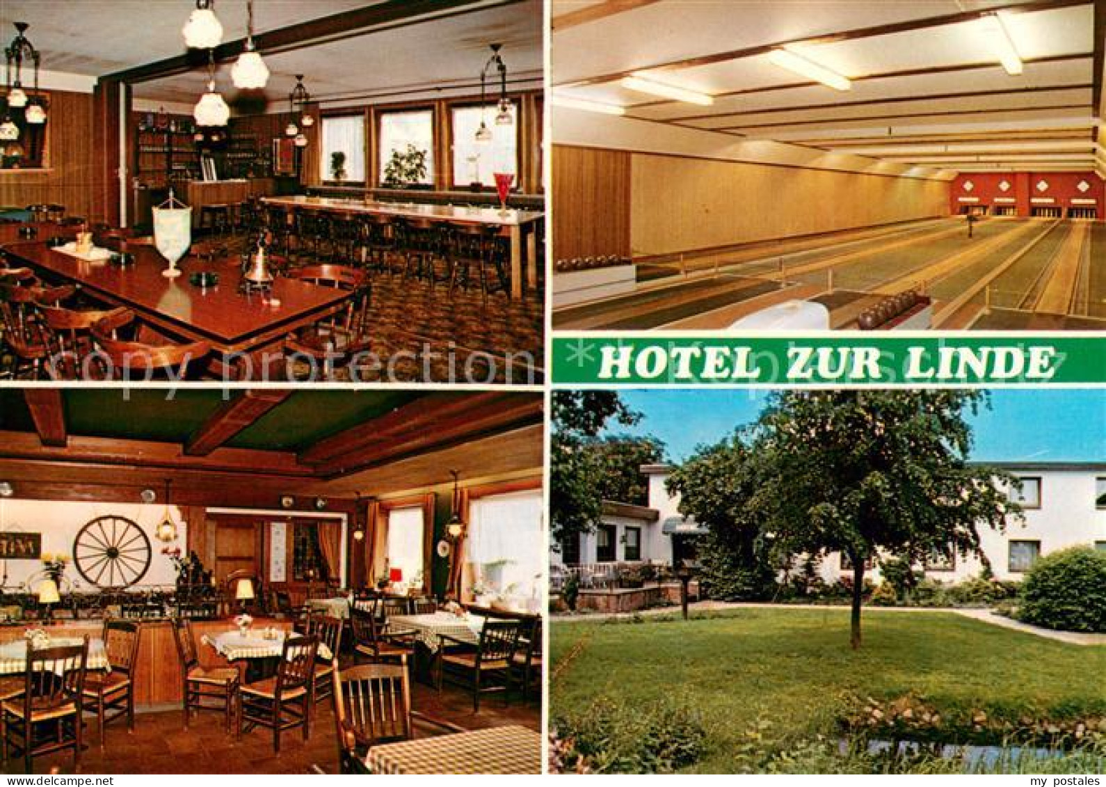 73614855 Hittfeld Hotel Zur Linde Gastraeume Kegelbahn Garten Hittfeld - Seevetal