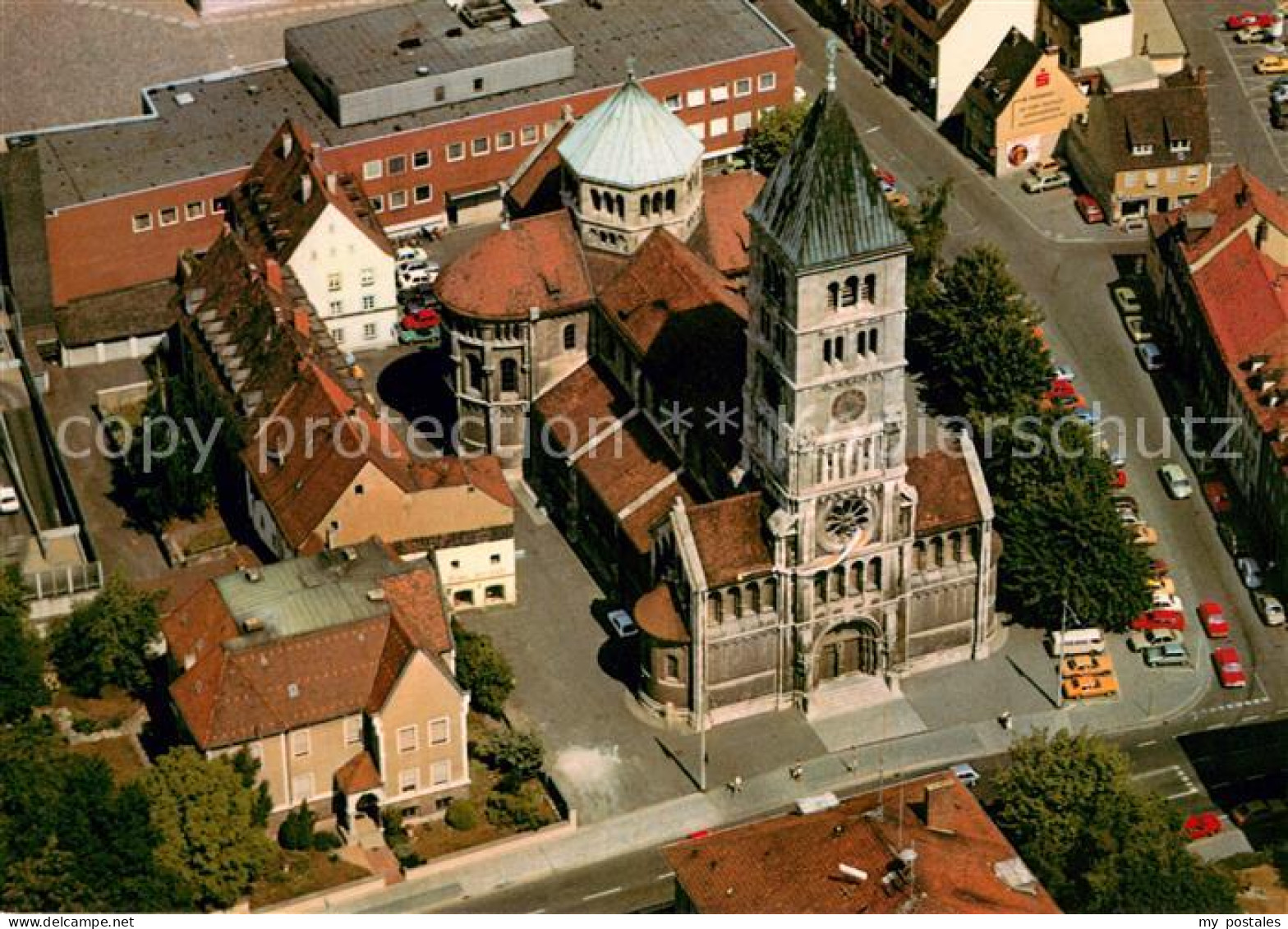 73614776 Schweinfurt Katholische Pfarrkirche Heilig Geist Fliegeraufnahme Schwei - Schweinfurt