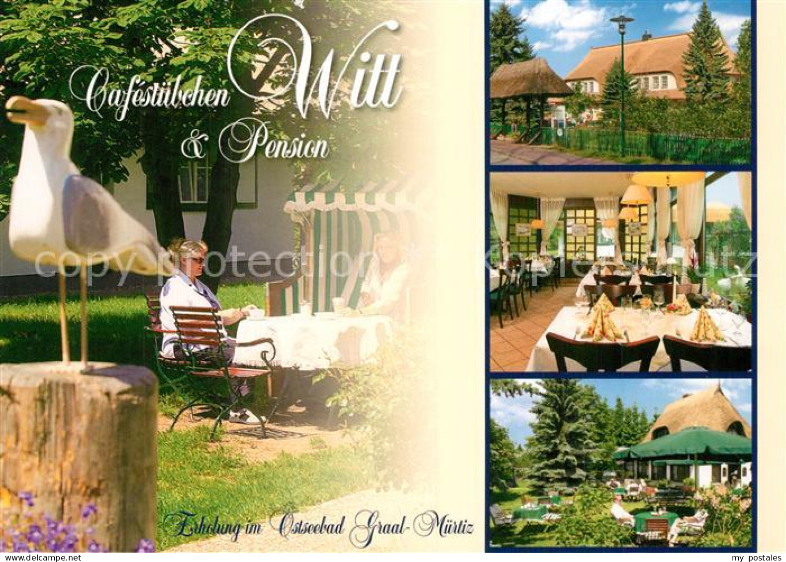 73613910 Graal-Mueritz Ostseebad Cafestuebchen Witt Restaurant Pension Graal-Mue - Graal-Müritz
