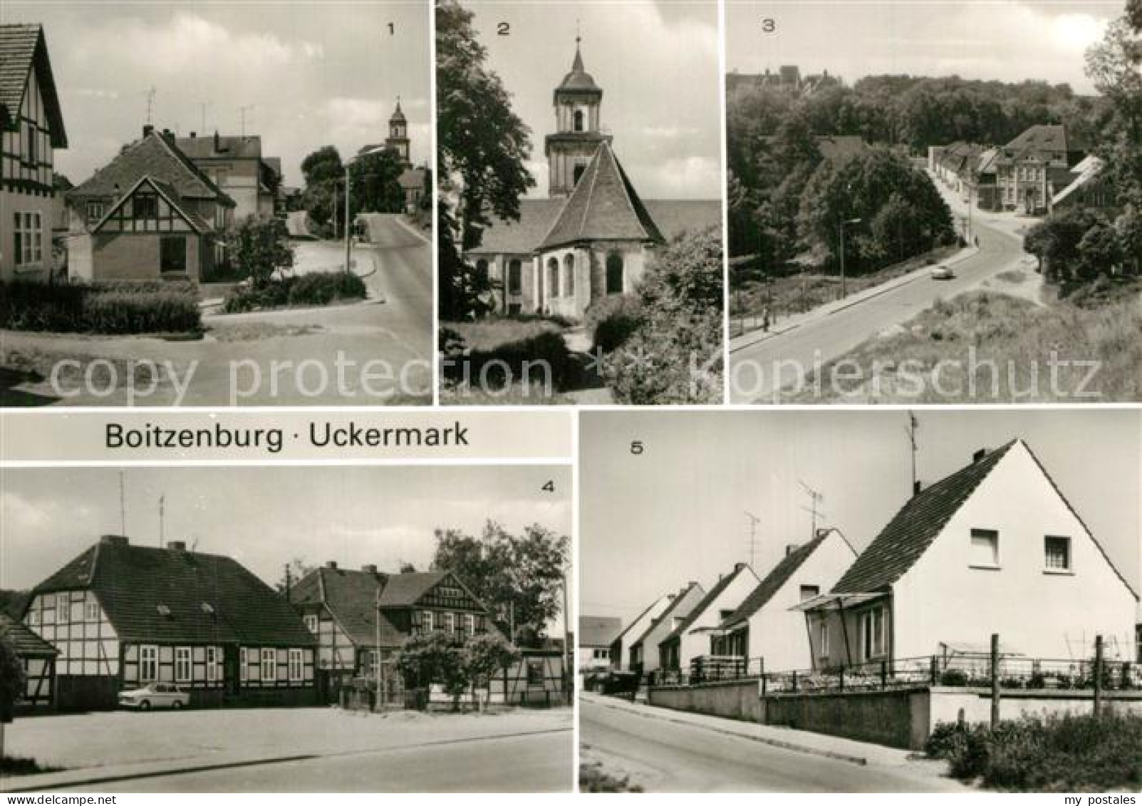 73613802 Boitzenburg August Bebel Strasse Pfarrkirche Templiner Strasse Rat Der  - Boitzenburg