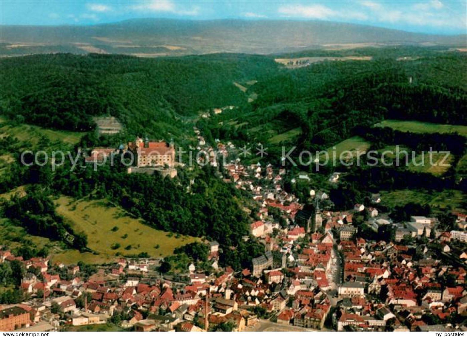 73613446 Kulmbach Fliegeraufnahme Mit Plassenburg Kulmbach - Kulmbach