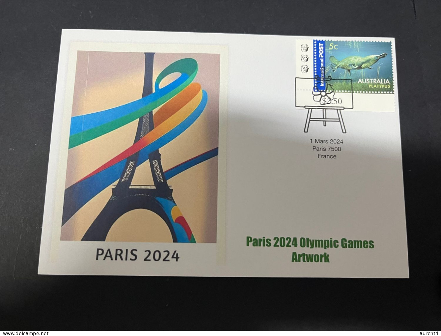 12-3-2024 (2 Y 49) Paris Olympic Games 2024 - 10 (of 12 Covers Series) For The Paris 2024 Olympic Games Artwork - Zomer 2024: Parijs