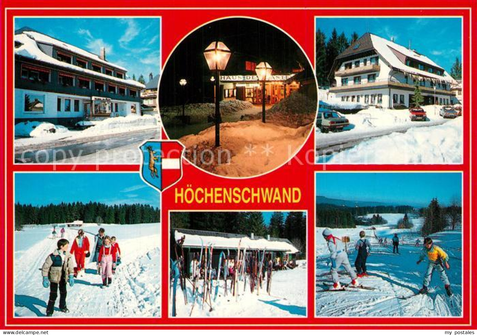 73611648 Hoechenschwand Teilansichten Skihuette Loipen Hoechenschwand - Höchenschwand
