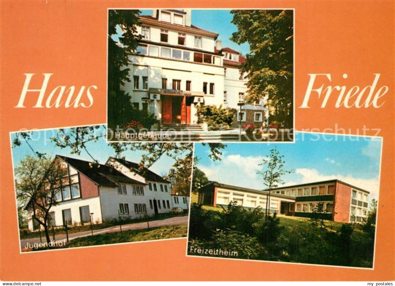 73609428 Bredenscheid Hattingen Freizeitheim Haus Friede Hauptgebaeude Jugendhof - Hattingen