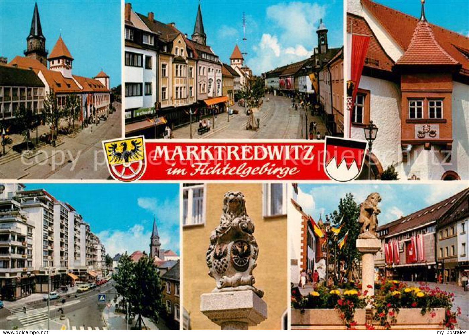 73609385 Marktredwitz Ortsansichten Innenstadt Brunnen Marktredwitz - Marktredwitz