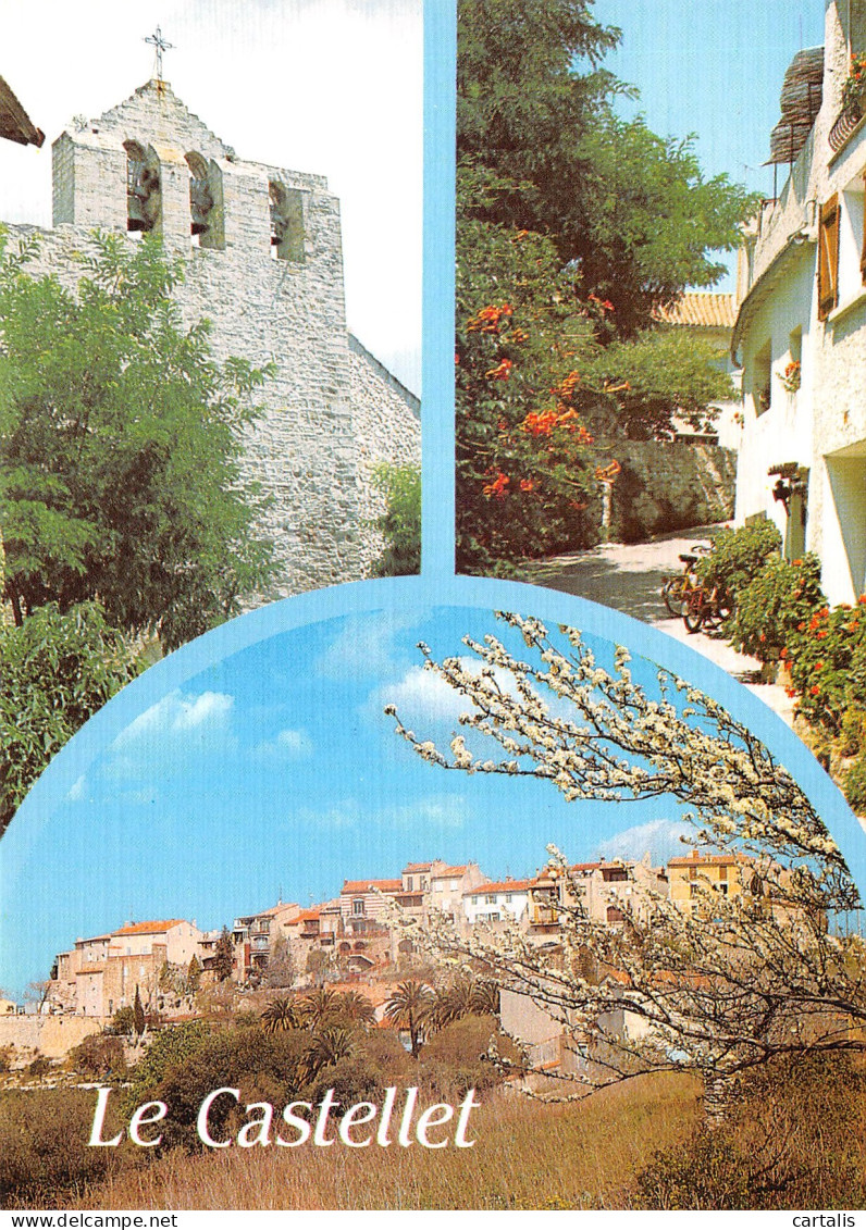 83-LE CASTELLET-N°3687-A/0273 - Le Castellet