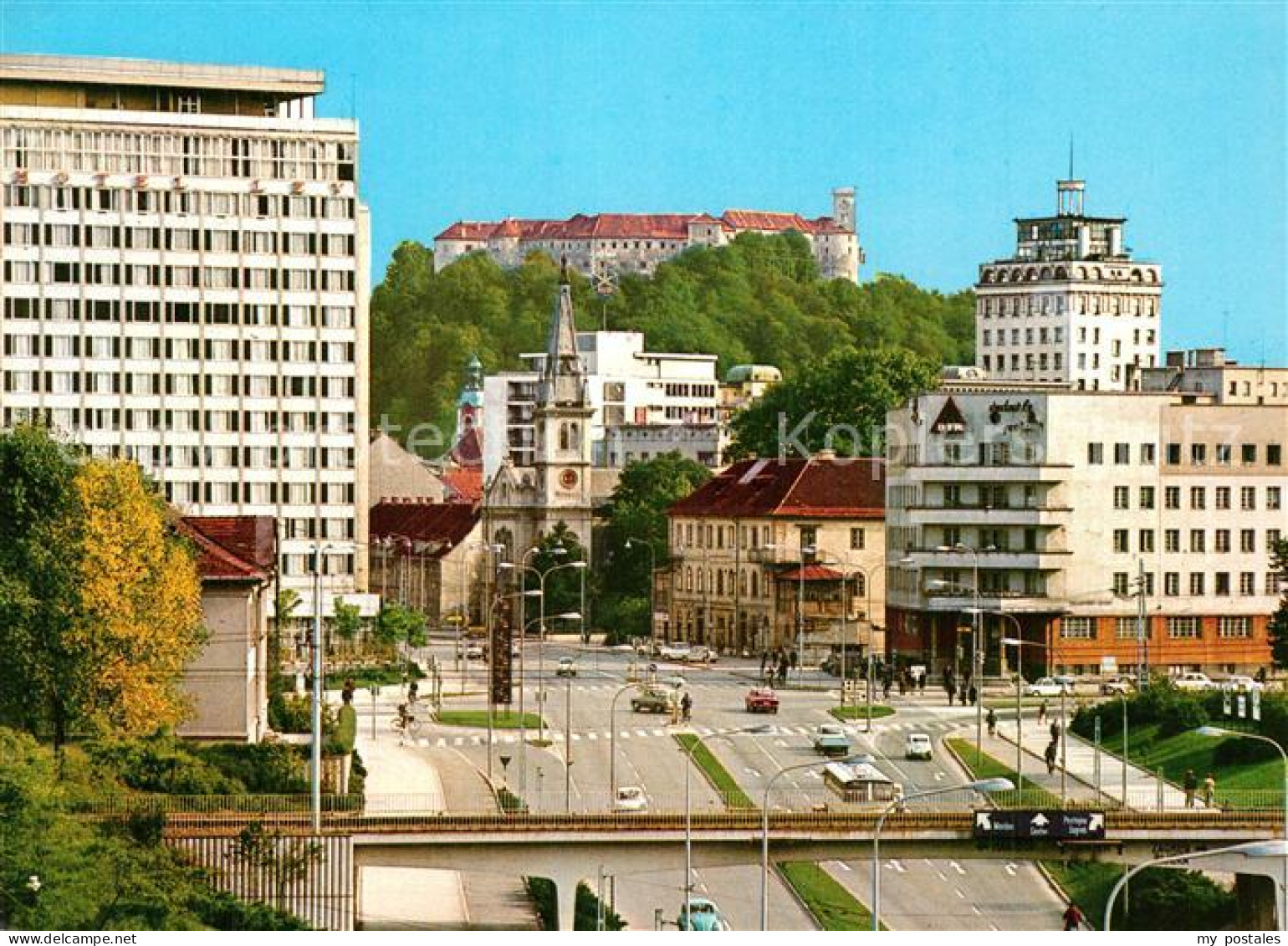 73602399 Ljubljana Laibach Innenstadt Blick Zum Schloss  - Slowenien