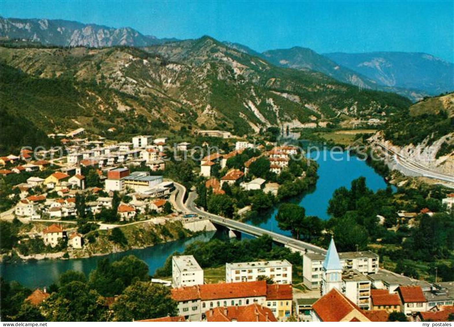 73602379 Konjic Panorama Konjic - Bosnie-Herzegovine