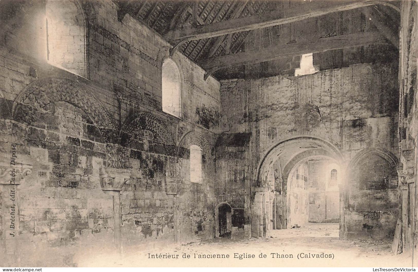 FRANCE - Thaon - Intérieur De L'ancienne église De Thaon - Carte Postale Ancienne - Other & Unclassified