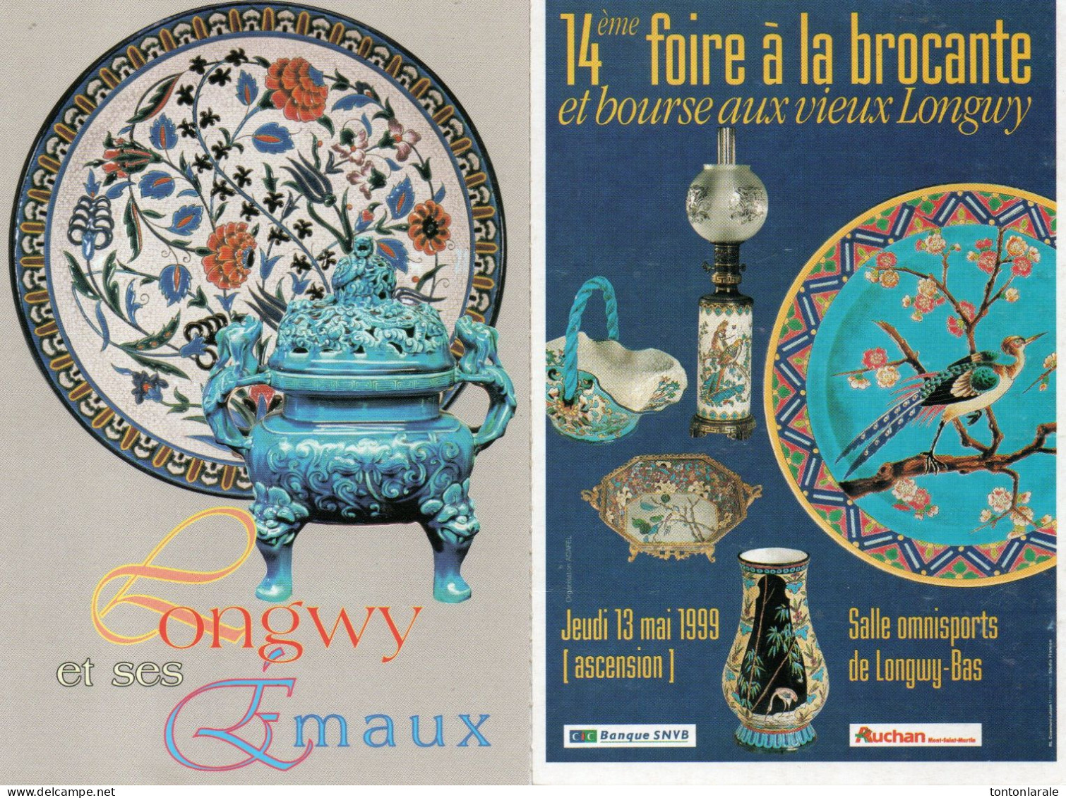 CP - LONGWY - FOIRE A LA BROCANTE ET BOURSE AUX VIEUX LONGWY - Borse E Saloni Del Collezionismo