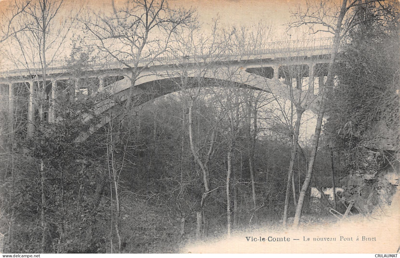 63-VIC LE COMTE-N°T5204-D/0383 - Vic Le Comte