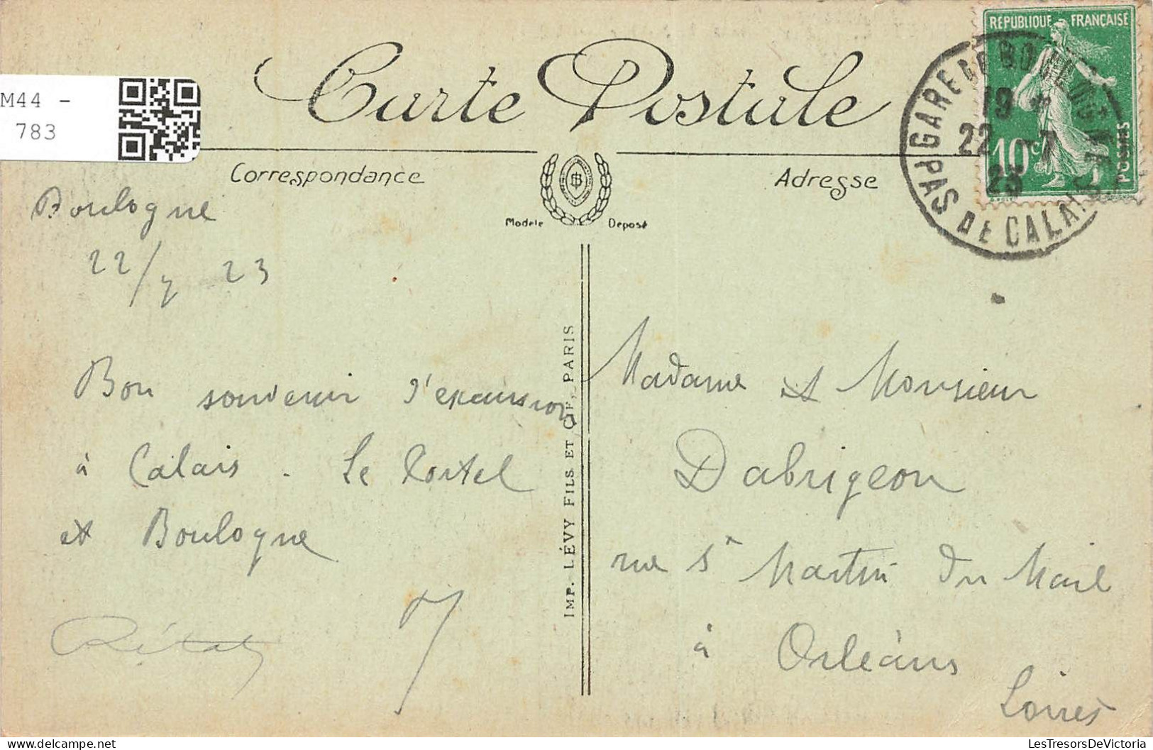 FRANCE - Le Portel - Vue Prise De La Falaise - L L - Vue D'une Plage - Animé - Carte Postale Ancienne - Le Portel