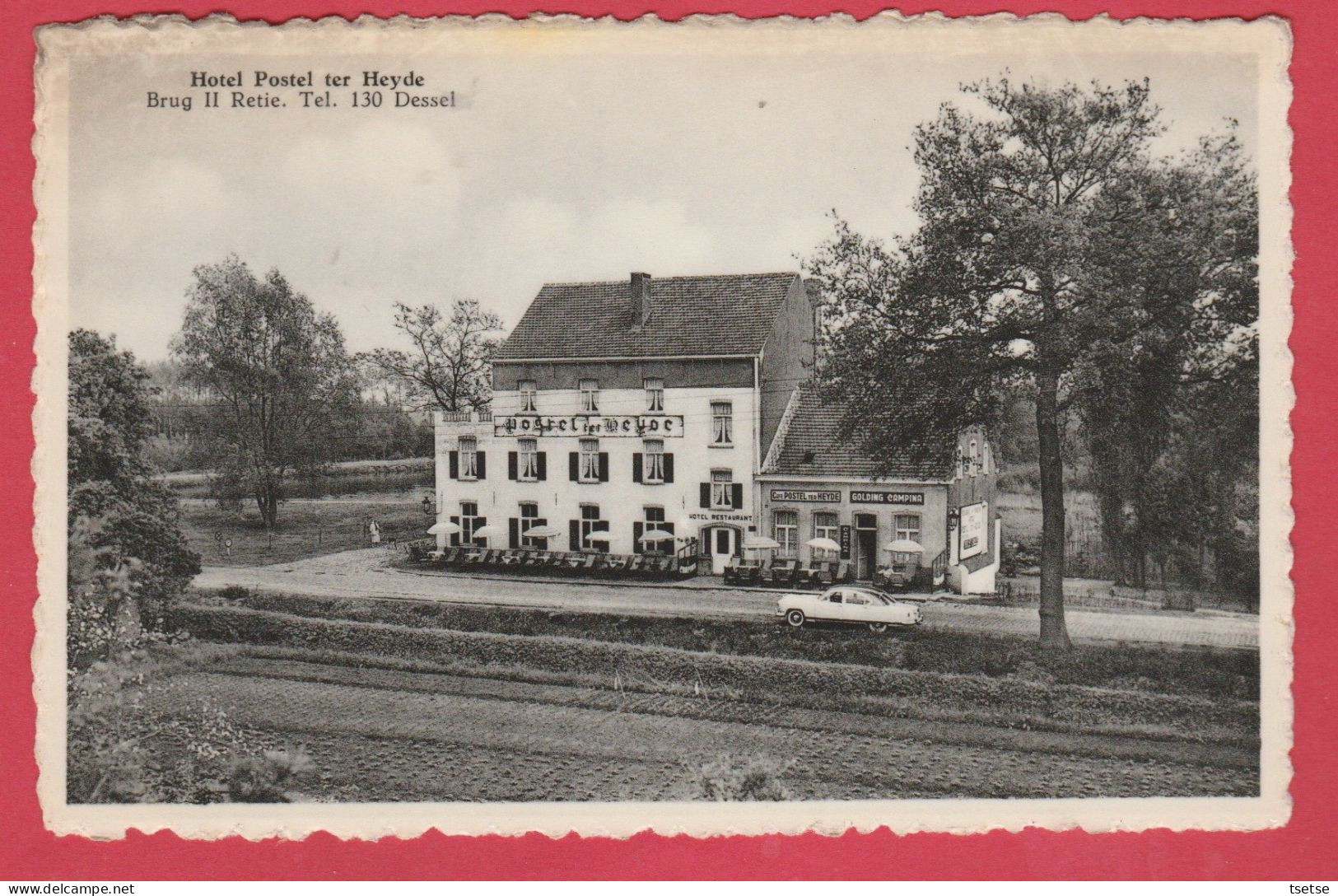 Retie - Hotel Postel Ter Heyde  ... Oldtimer ( Verso Zien ) - Retie