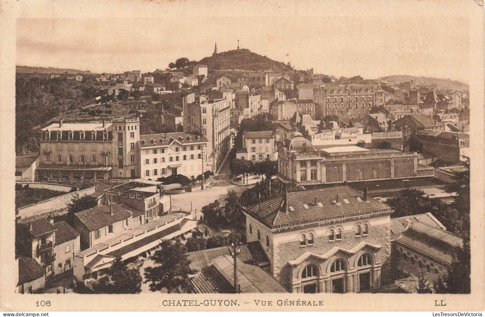 FRANCE - Chatel Guyon - Vue Générale De La Ville - Carte Postale Ancienne - Châtel-Guyon