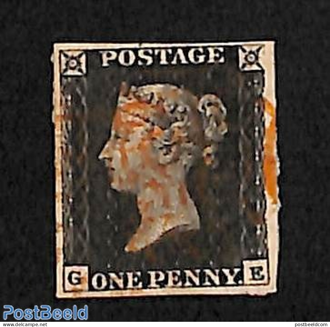 Great Britain 1840 Penny Black, Used, Used Or CTO - Used Stamps
