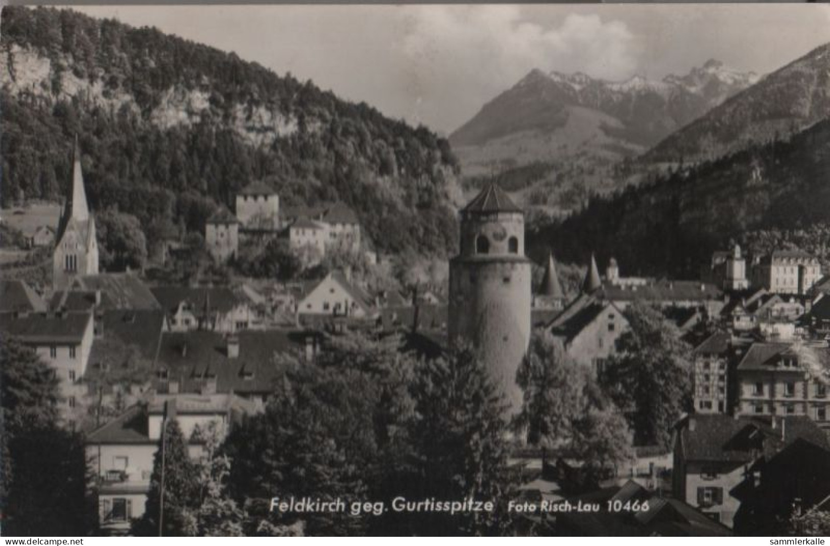 61674 - Österreich - Feldkirch - Gegen Gurtisspitze - Ca. 1960 - Feldkirch