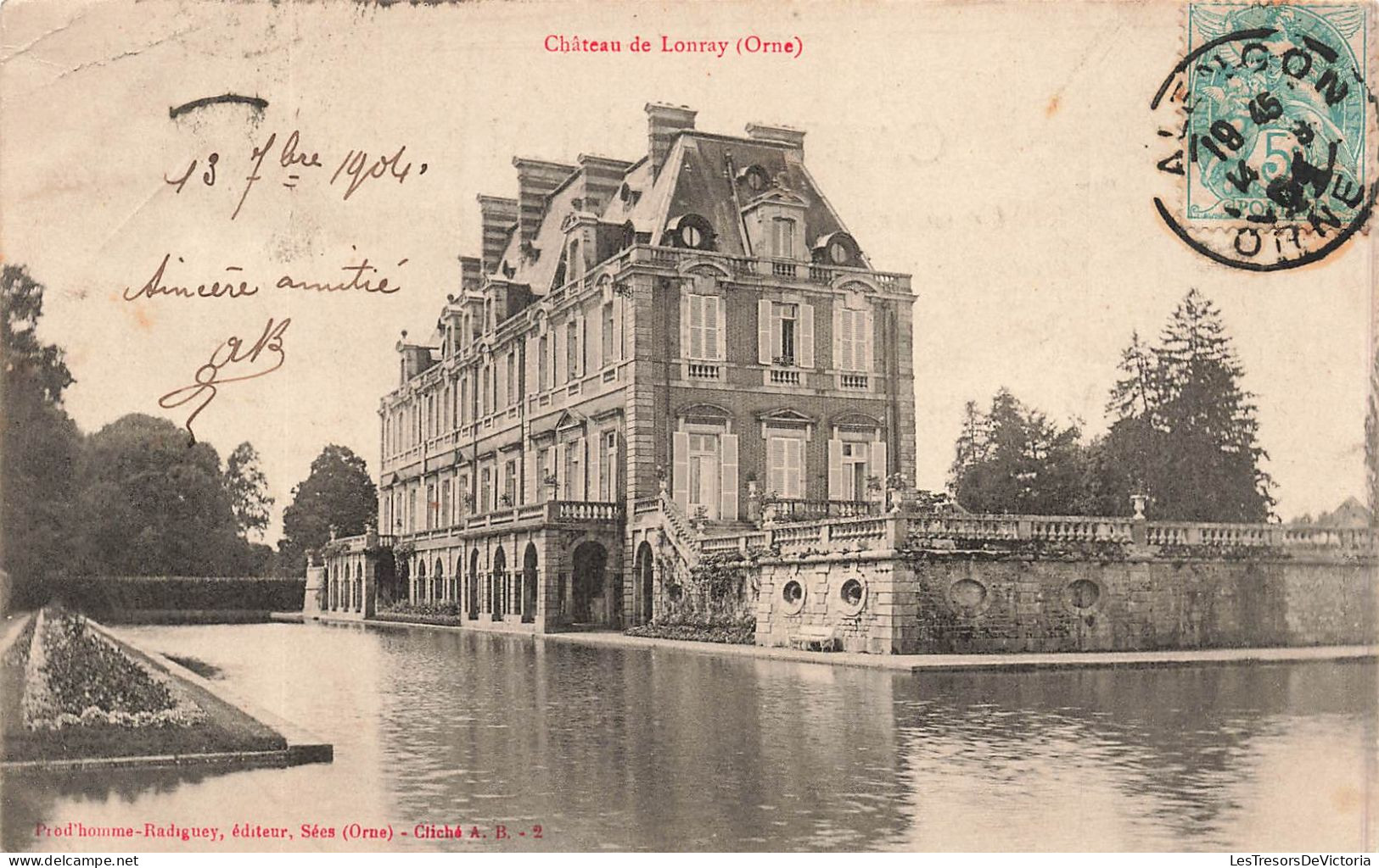 FRANCE - Château De Lornay - Vue Générale - Carte Postale Ancienne - Other & Unclassified