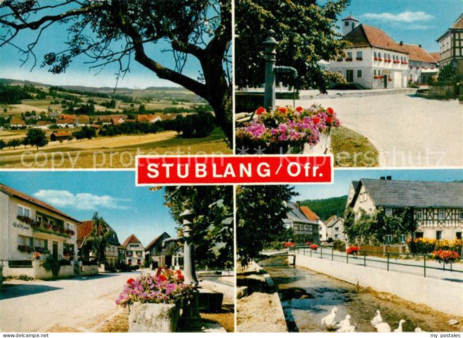 73596739 Stublang Panorama Gasthaus Ortspartien Stublang - Staffelstein