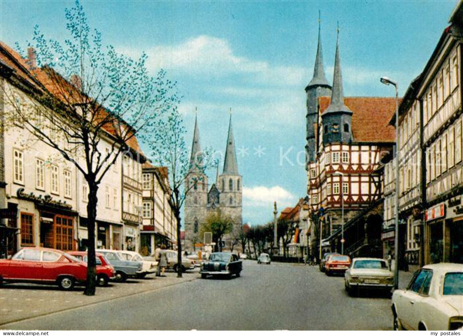 73596437 Duderstadt Altstadt Fachwerkhaeuser Kirche Duderstadt - Duderstadt