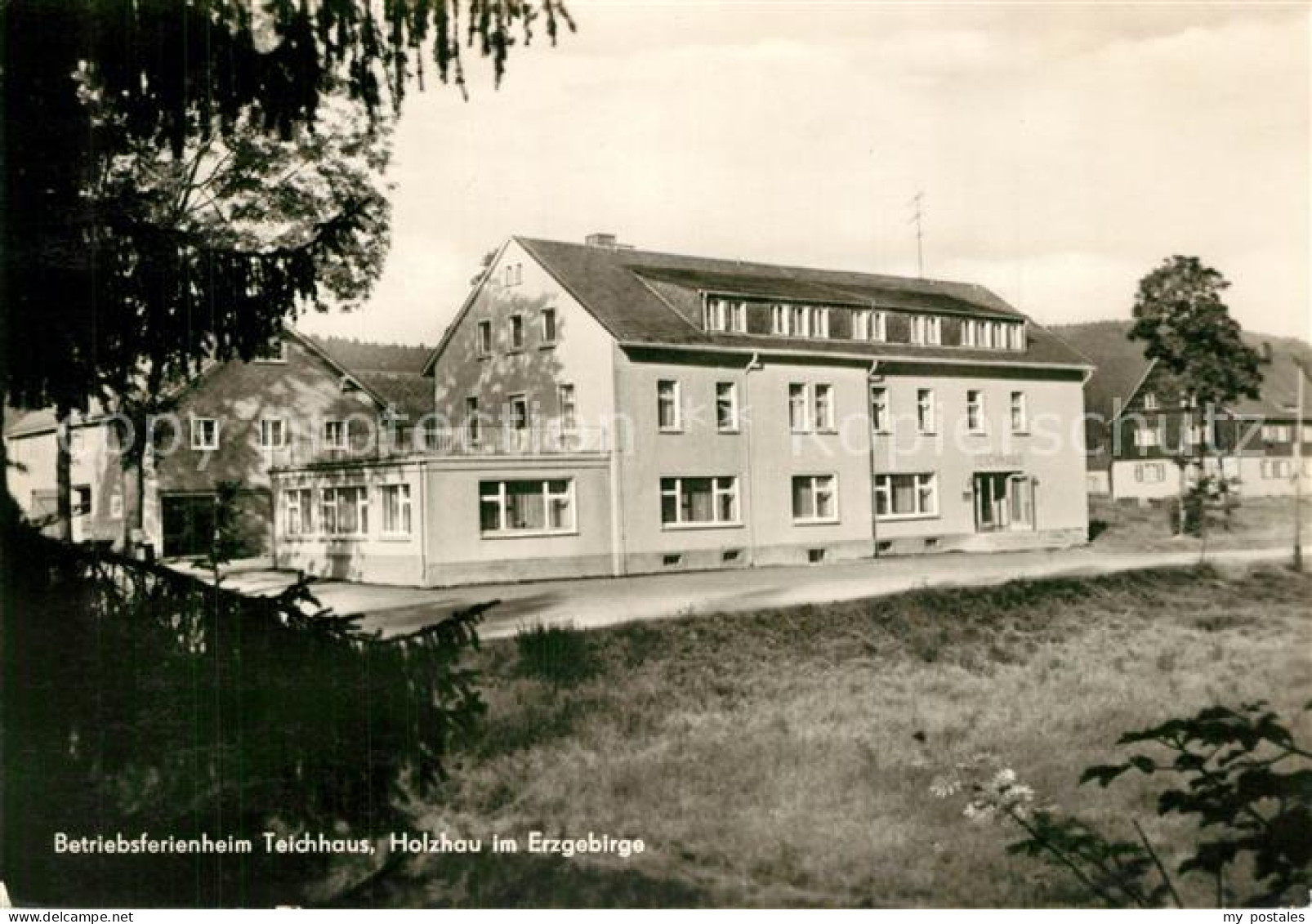 73593438 Holzhau Rechenberg-Bienenmuehle Erzgebirge Betriebsferienheim Teichhaus - Rechenberg-Bienenmühle