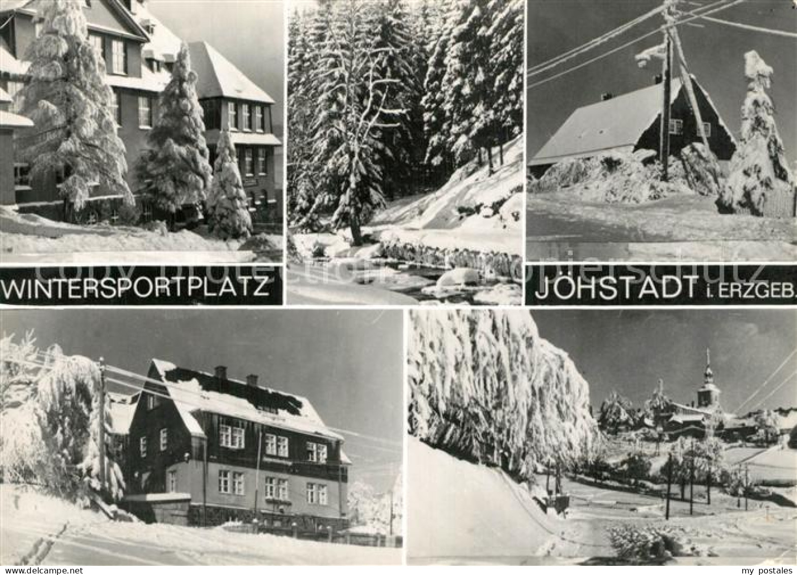 73593398 Joehstadt Teilansichten Wintersportplatz Winterlandschaft Erzgebirge Jo - Jöhstadt