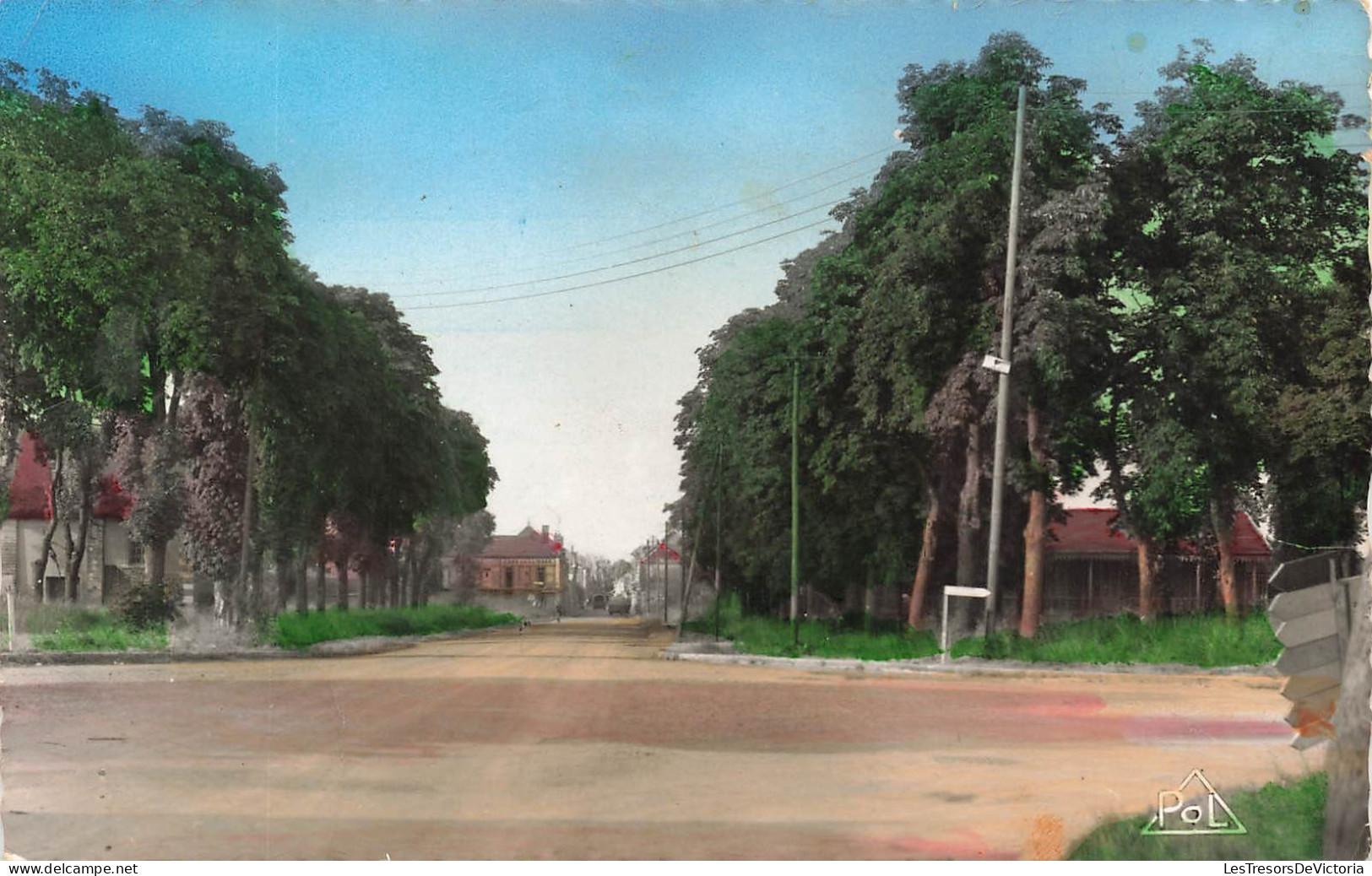 FRANCE - Camp De Mourmelon - ... Camp,  Côté Moumelon Le Grand - Colorisé - Carte Postale Ancienne - Mourmelon Le Grand