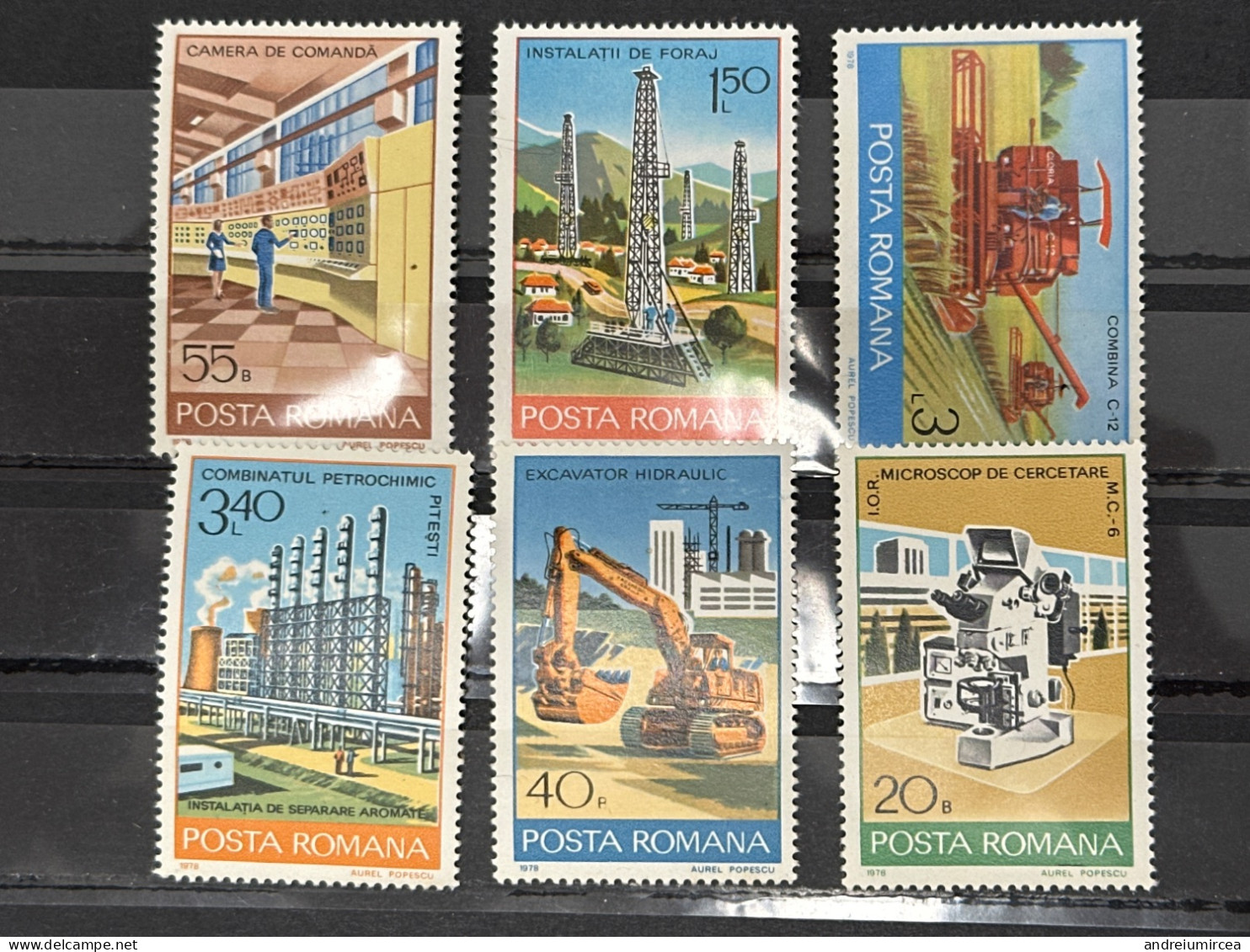 1978 Romania Industrie MNH - Fabbriche E Imprese