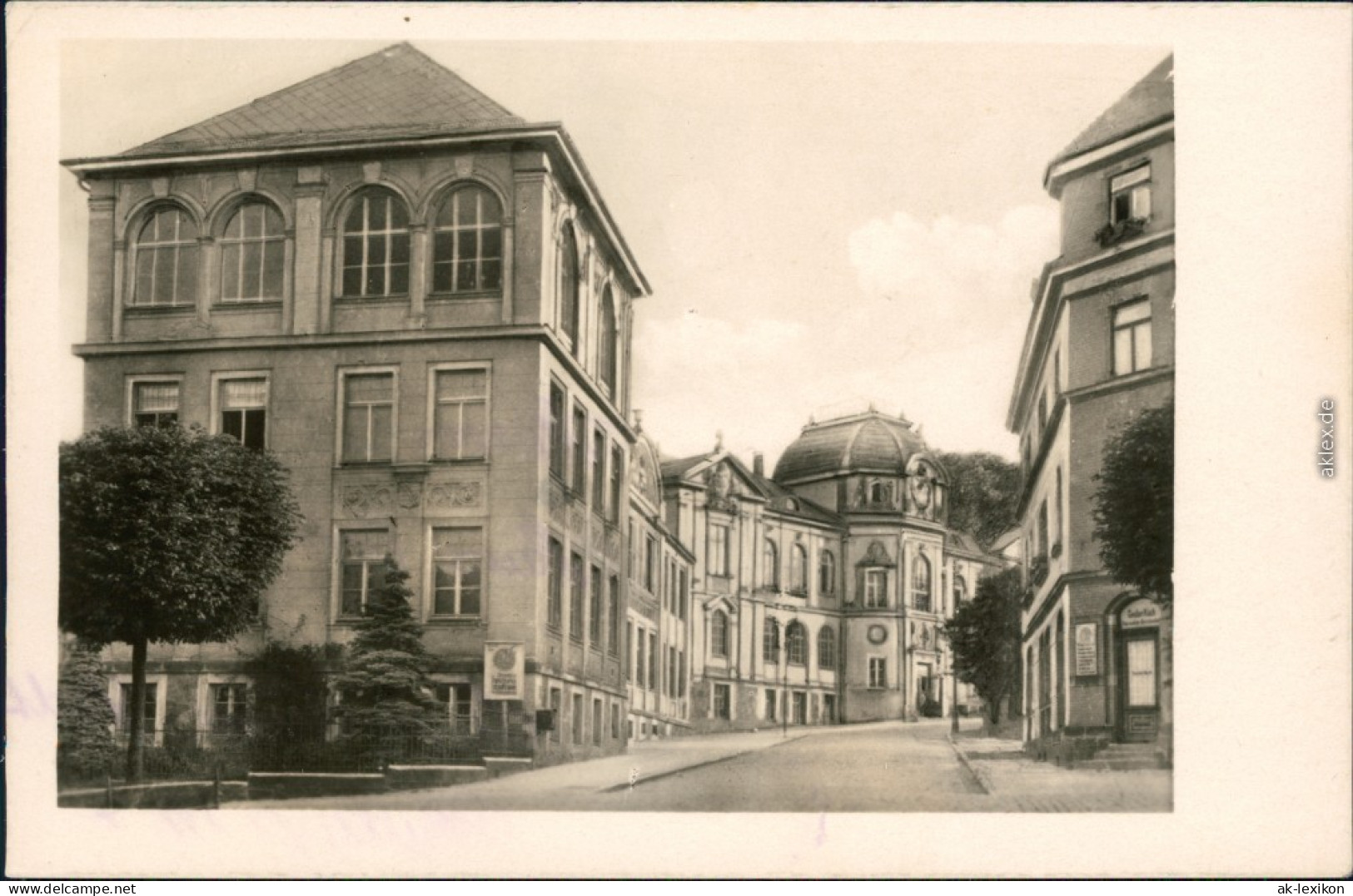 Ansichtskarte Sonneberg Straßenpartie Spielzeugmuseum 1953  - Sonneberg