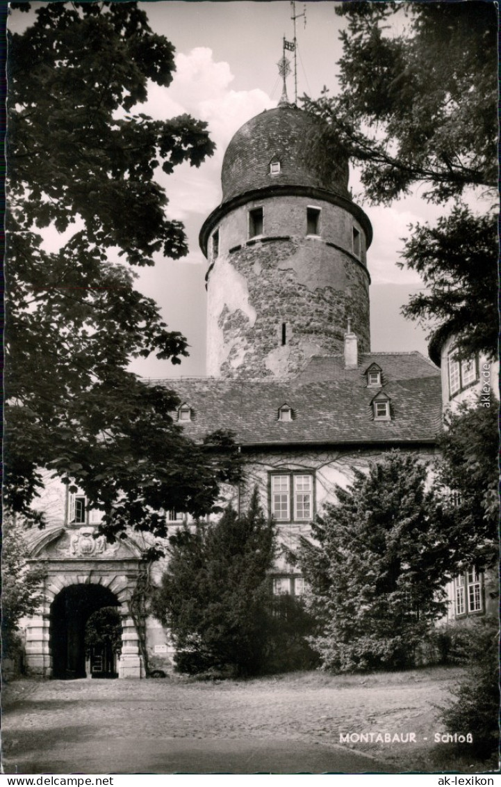 Ansichtskarte Montabaur Schloss 1960 - Montabaur