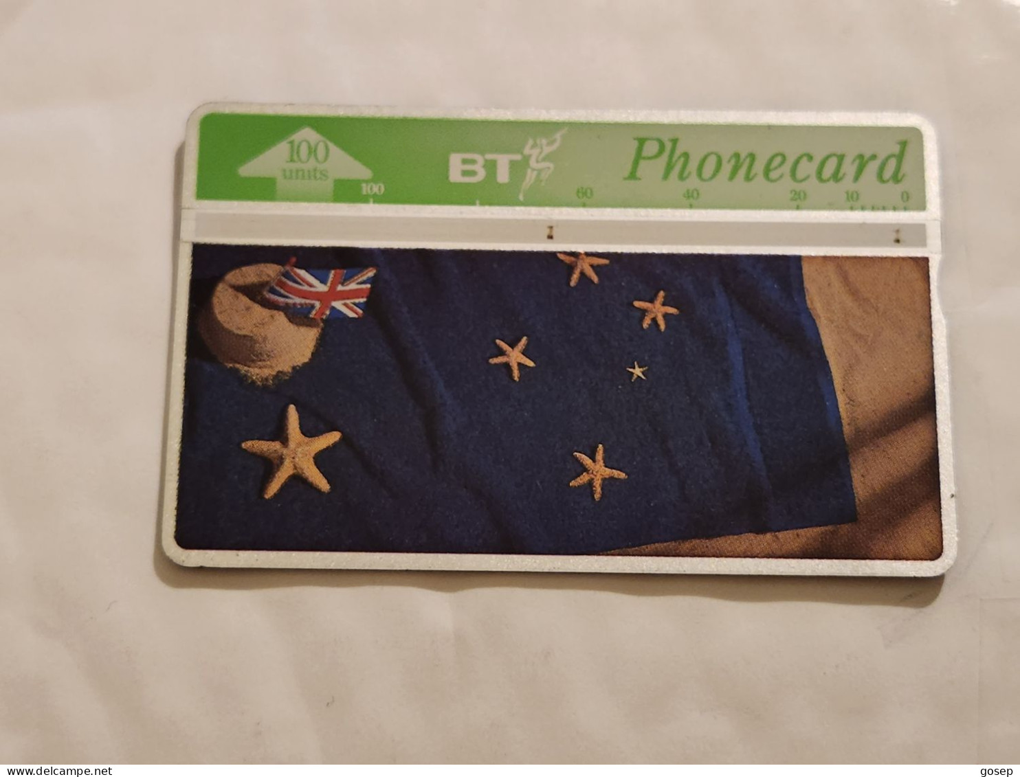 United Kingdom(BTC158)Flying The Flag 4(AUSTRALIA)(1045)(100units)(526H33634)price Cataloge6.00£+1card Prepiad Free - BT Herdenkingsuitgaven