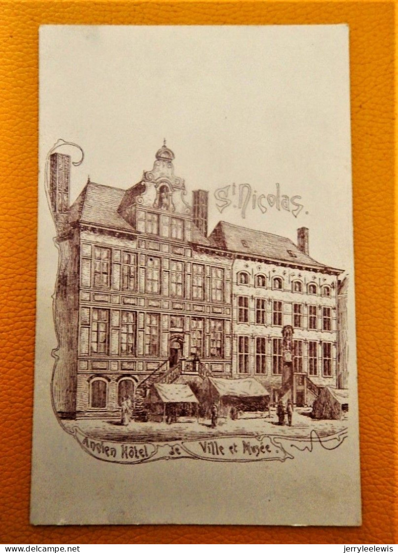 SINT NIKLAAS  -  SAINT-NICOLAS  - Ancien Hôtel De Ville Et Musée - Sint-Niklaas