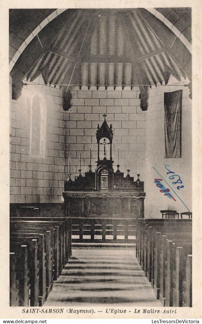 FRANCE - Saint Samson - L'église - Le Maître Autel - Carte Postale Ancienne - Sonstige & Ohne Zuordnung