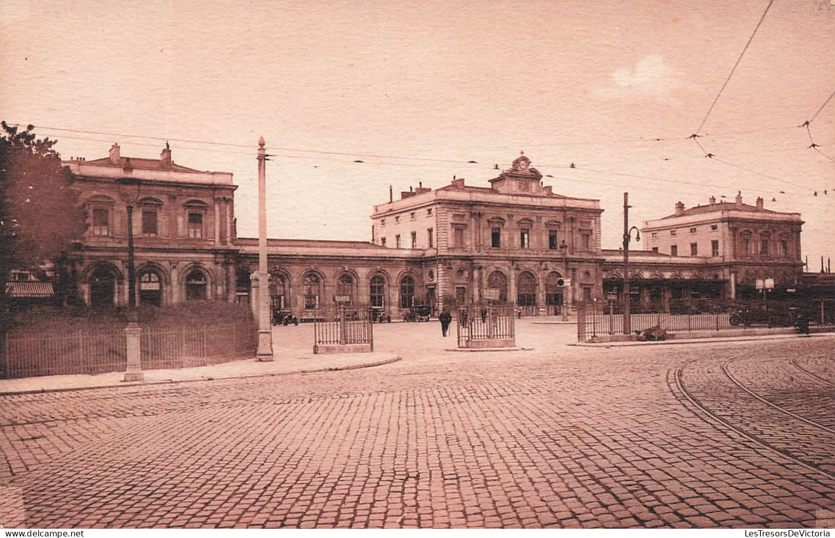 FRANCE - Reims - Vue Générale De La Gare - Carte Postale Ancienne - Reims