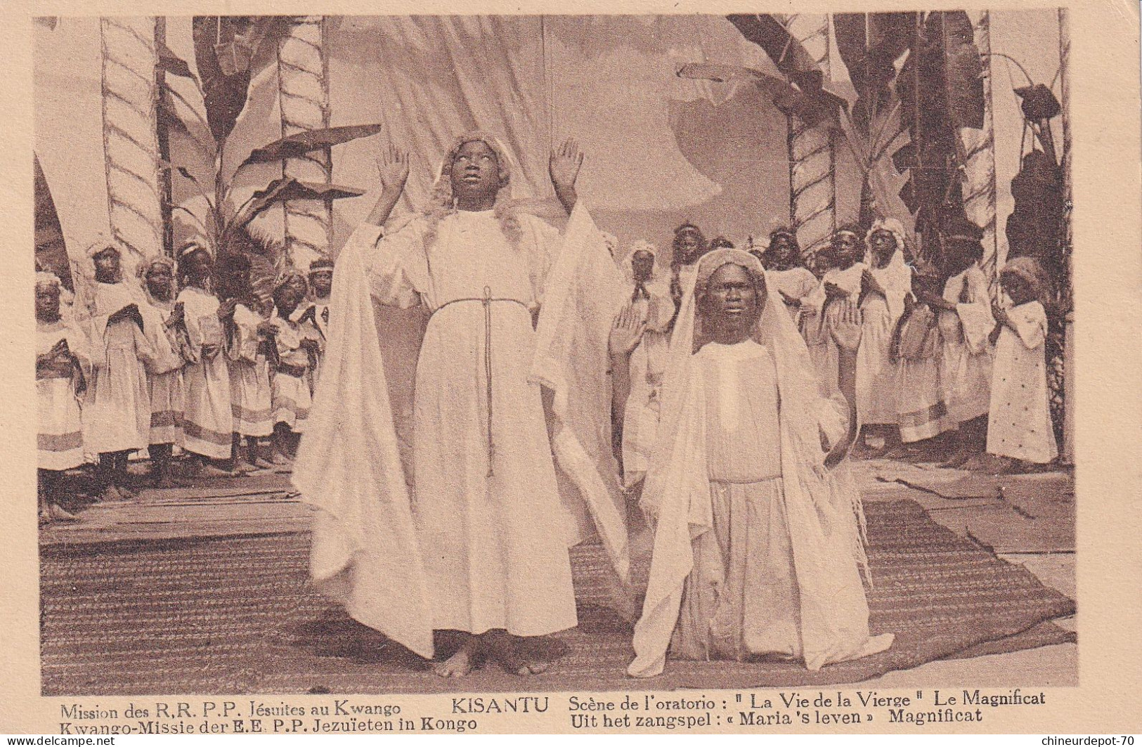 La Vie De La Vierge Le Magnificat - Congo Belge