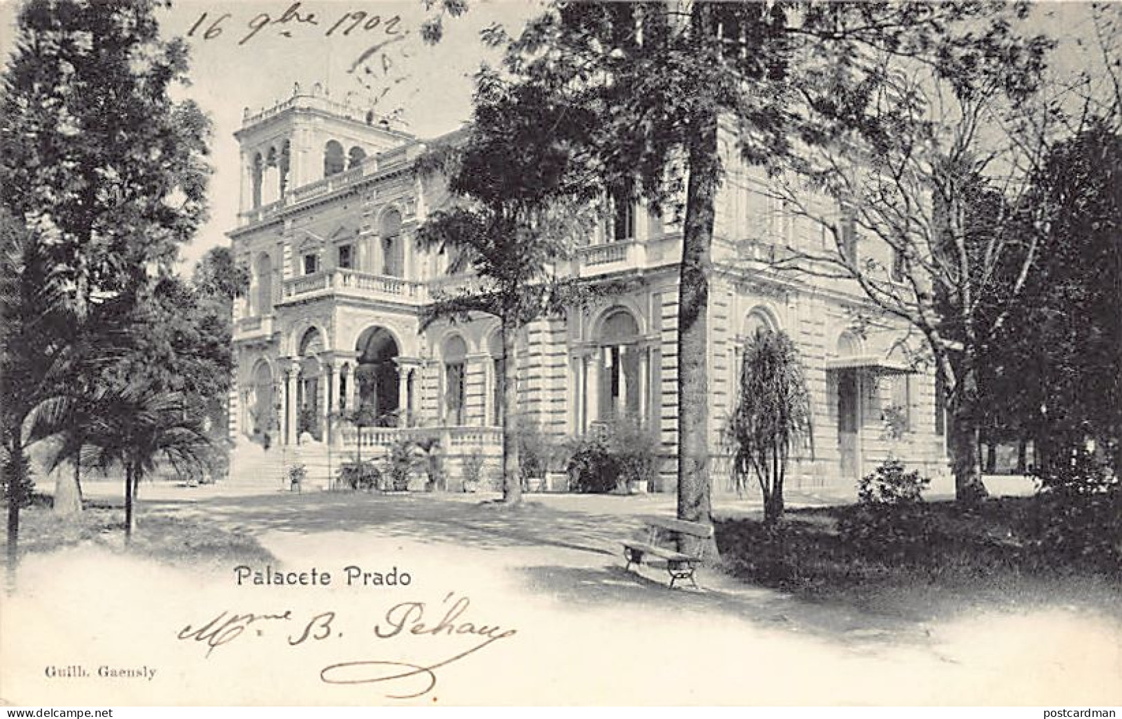Brasil - SÃO PAULO - Palacete Prado - Ed. Gaensly  - São Paulo