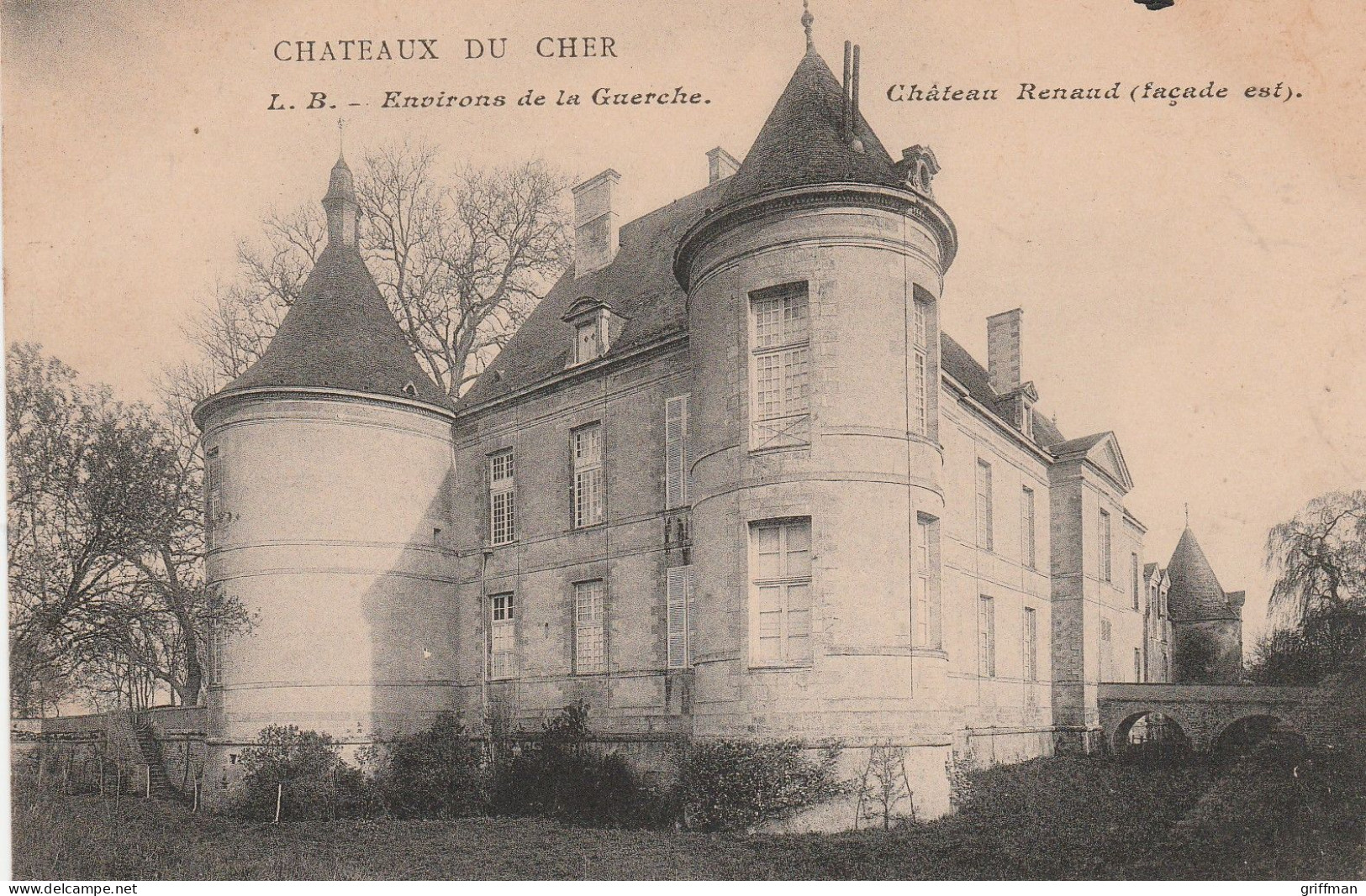 ENVIRONS DE LA GUERCHE CHATEAU RENAUD FACADE EST TBE - La Guerche Sur L'Aubois