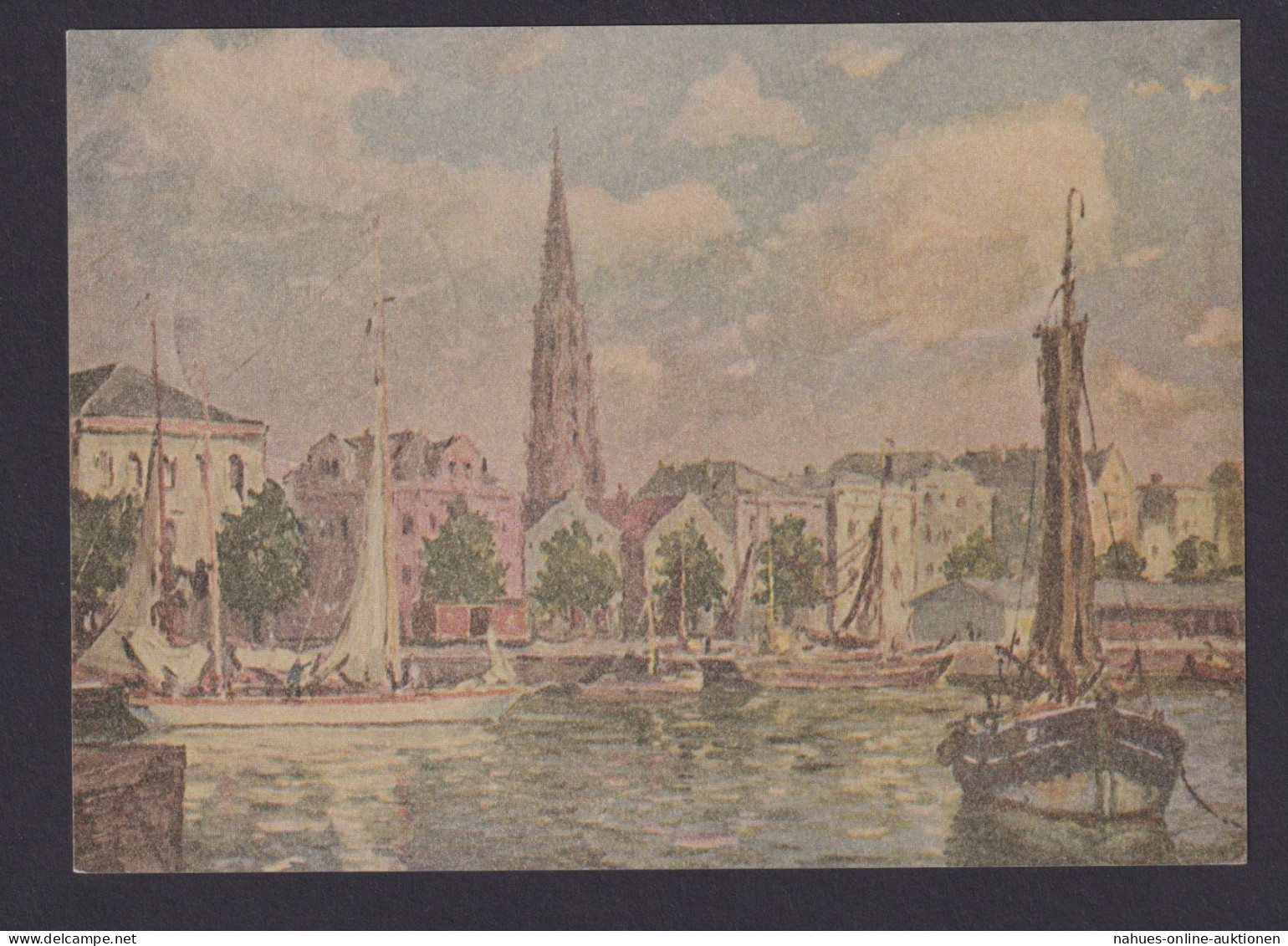 Briefmarken Bund Privatganzsache Heuss PP 8/10 Philatelie SST Bremerhaven - Private Postcards - Used