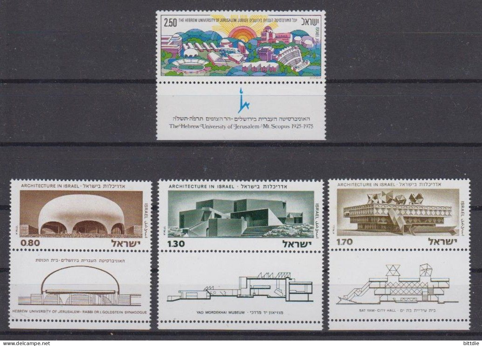 Israel  632-35 , Xx  (9139) - Unused Stamps (with Tabs)