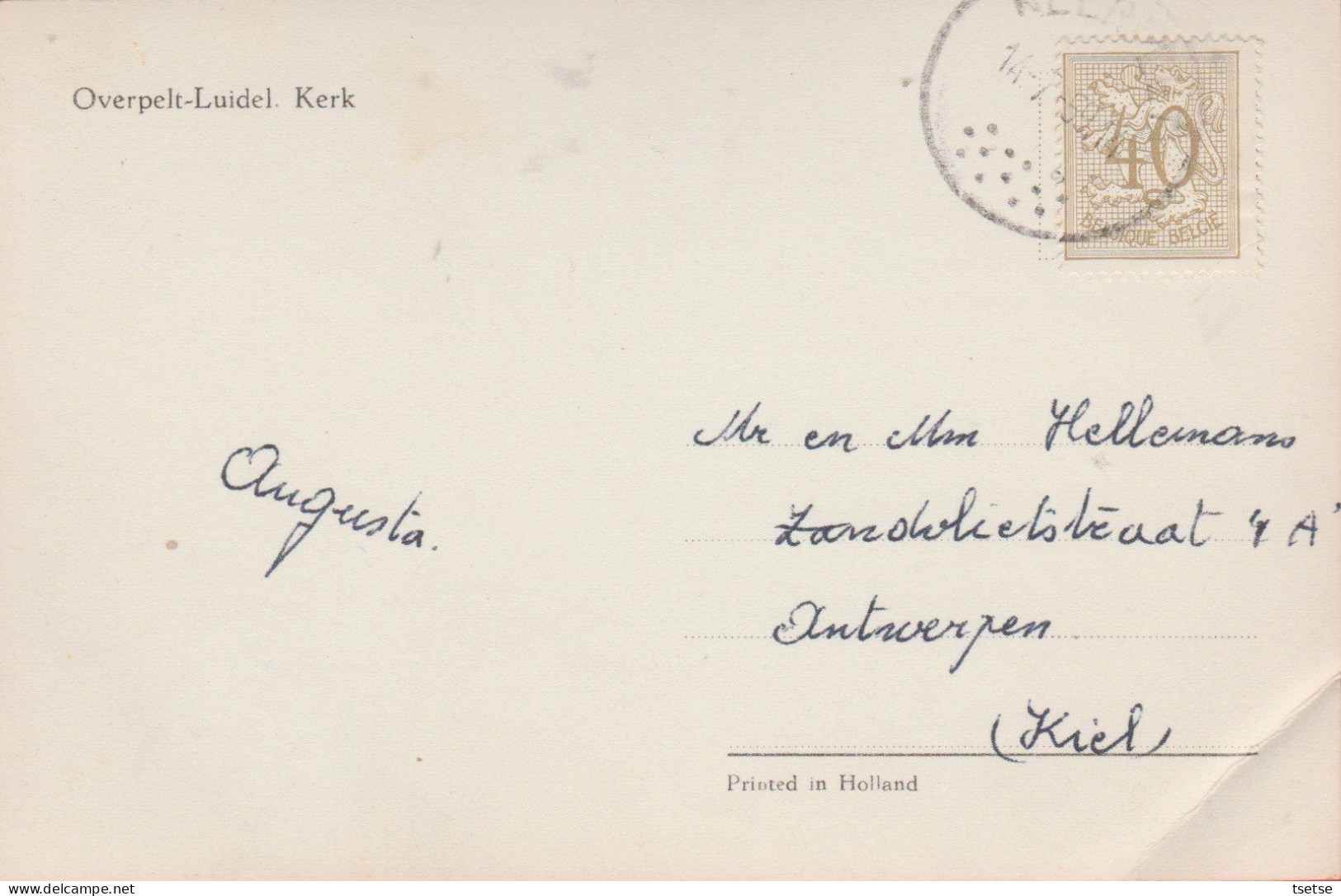 Overpelt - Luidel Kerk ... Winkel - 1959  ( Verso Zien ) - Overpelt