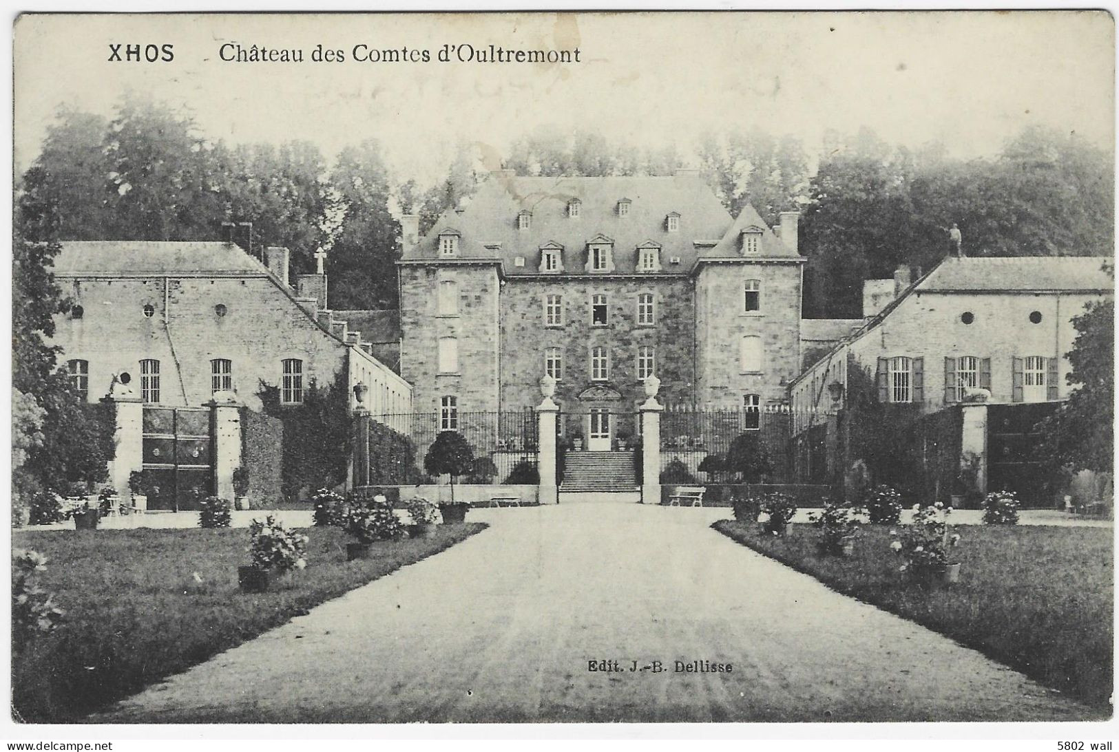 ANTHISNES - XHOS : Château Des Comtes D'Oultremont - Anthisnes