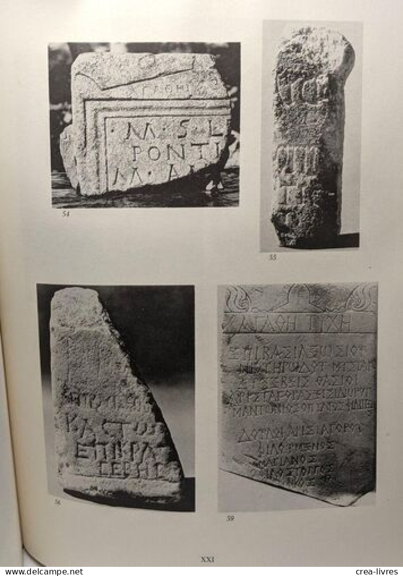 The Inscriptions on Ceramics and Minor Objetcs 2 I + 2.II- Samothrace excavations Institute of fine arts New York Univer
