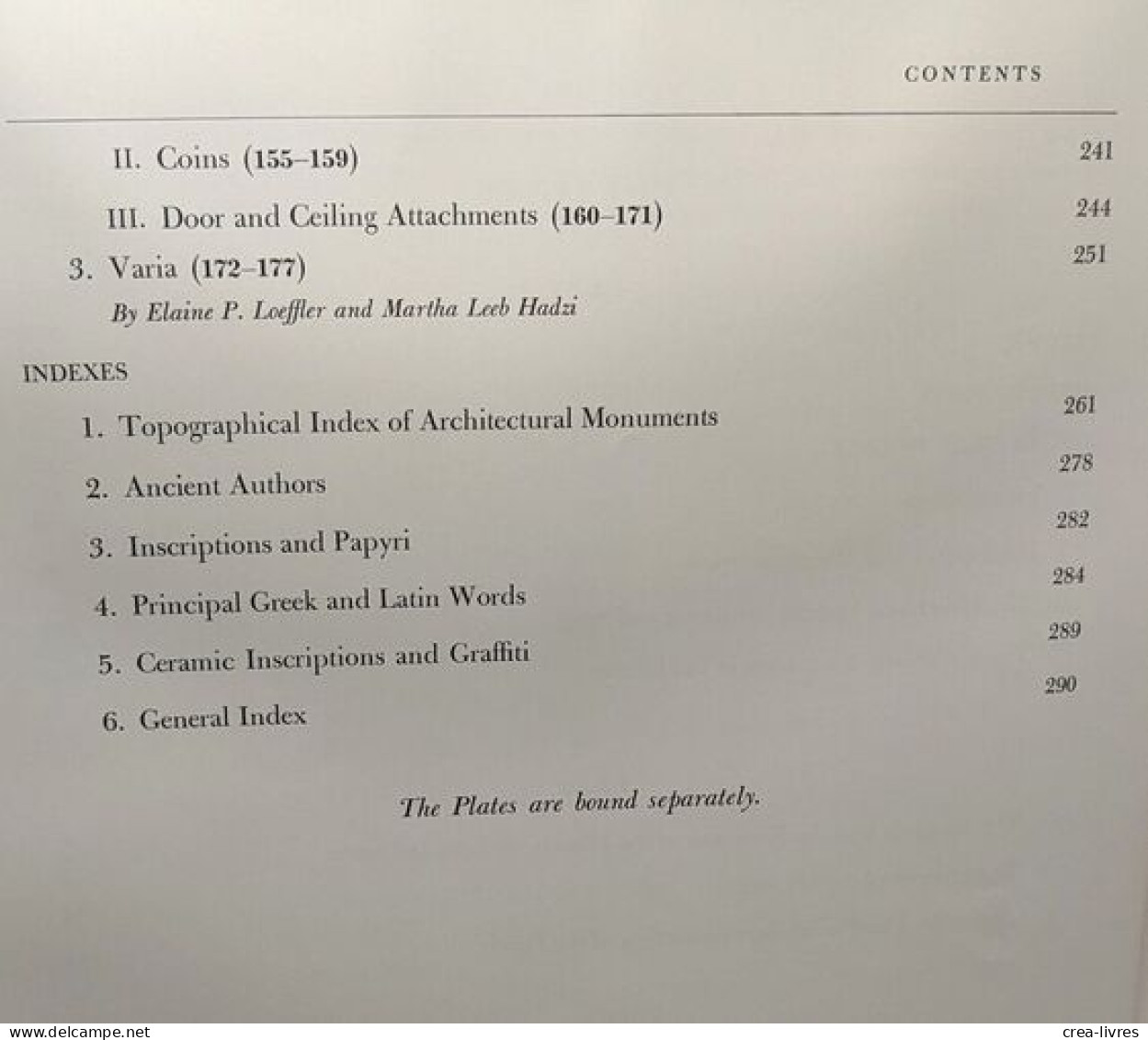 The Hieron TEXT I & 2 + Plates - Samothrace excavations Institute of fine arts New York University - Bollingen Series -L