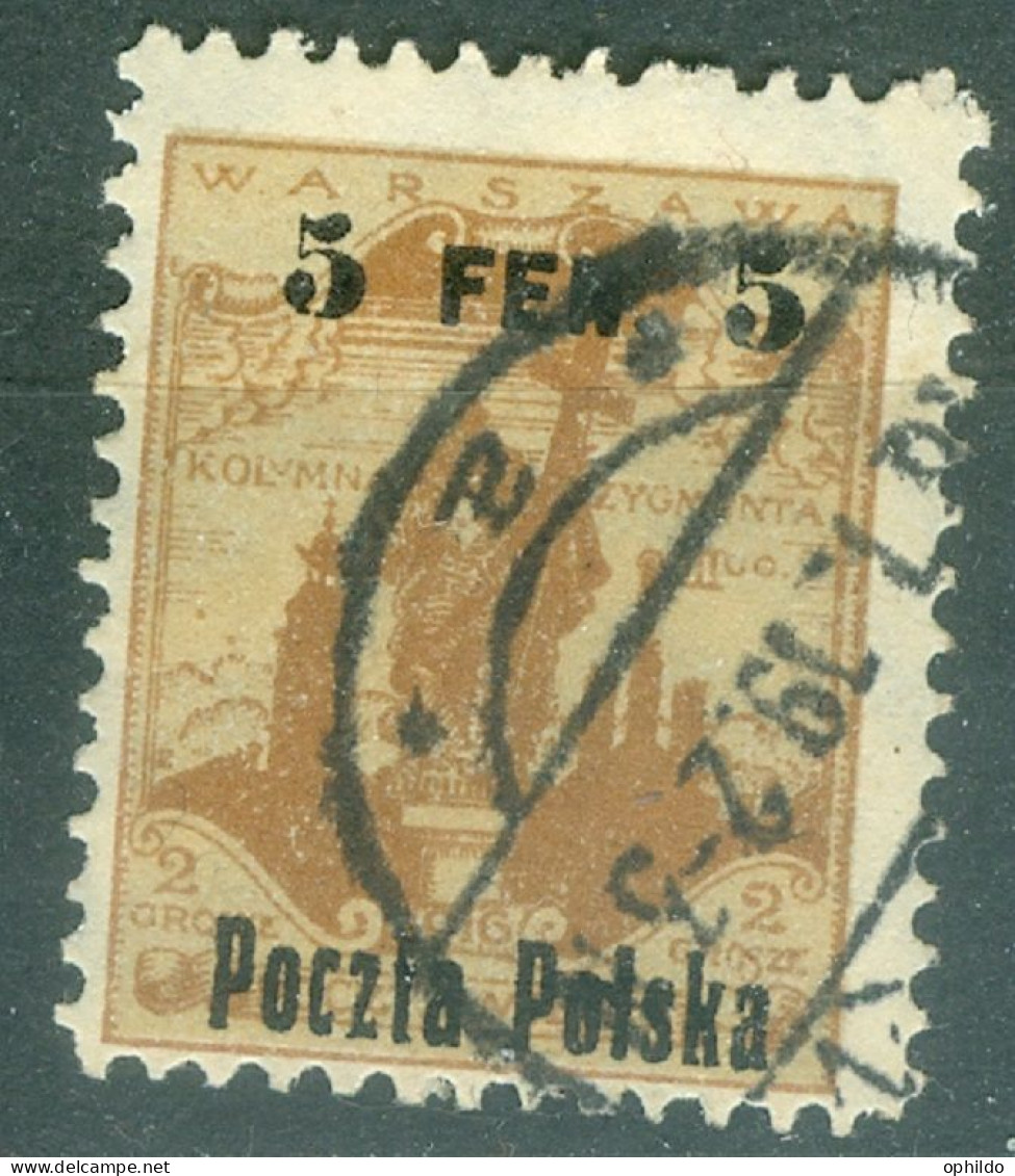 Pologne  Michel  2  Ob  TB   - Usados