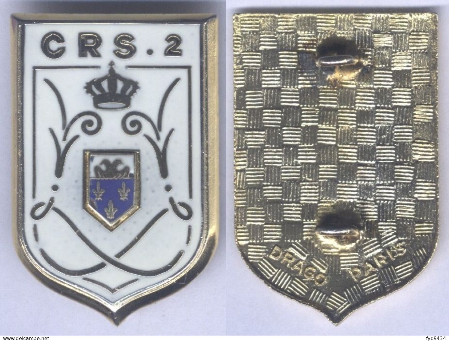 Insigne De La Compagnie Républicaine De Sécurité N° 2 - Police & Gendarmerie