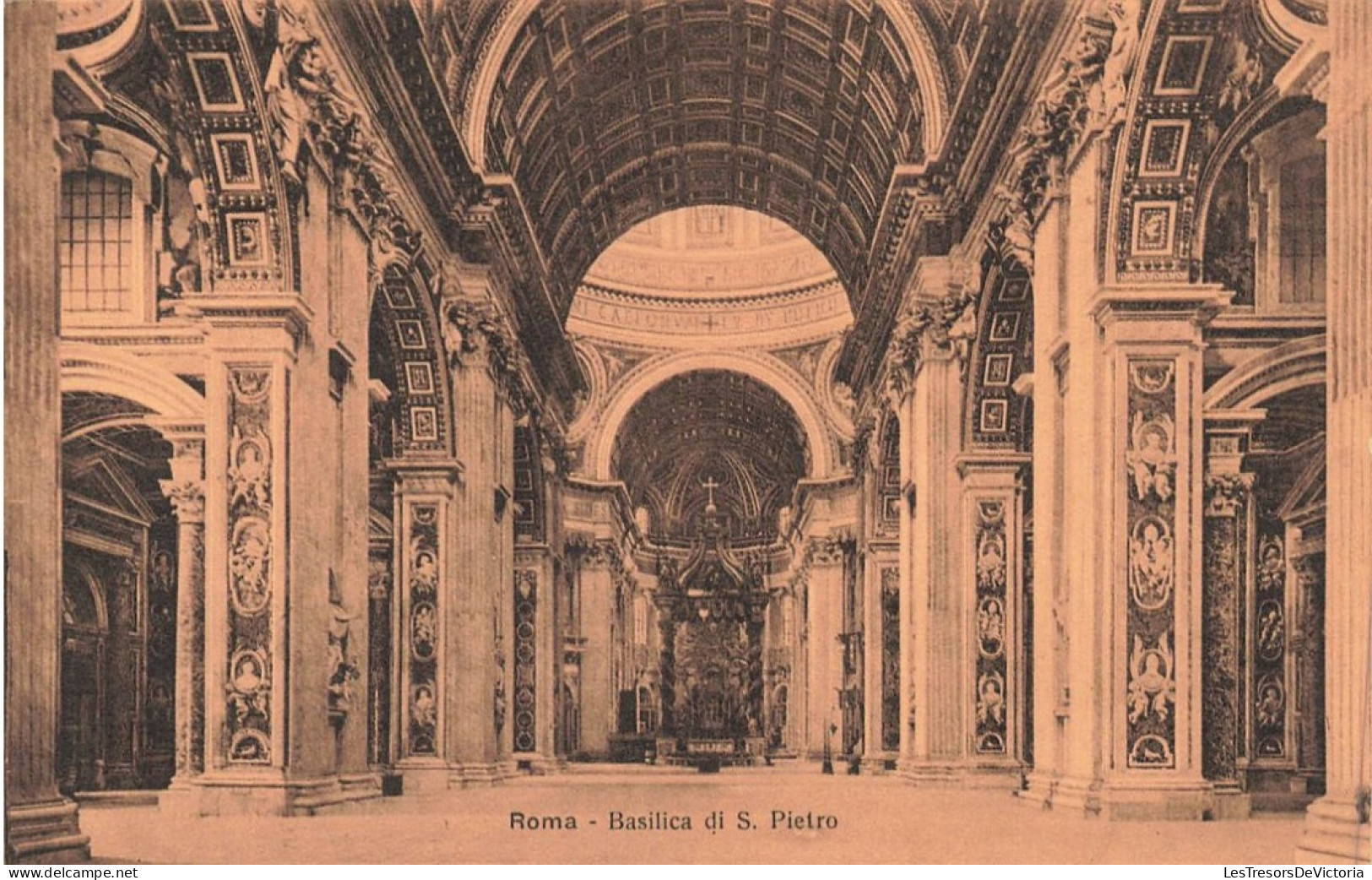 ITALIE - Roma - Basilica Di San Pietro - Carte Postale Ancienne - Other Monuments & Buildings